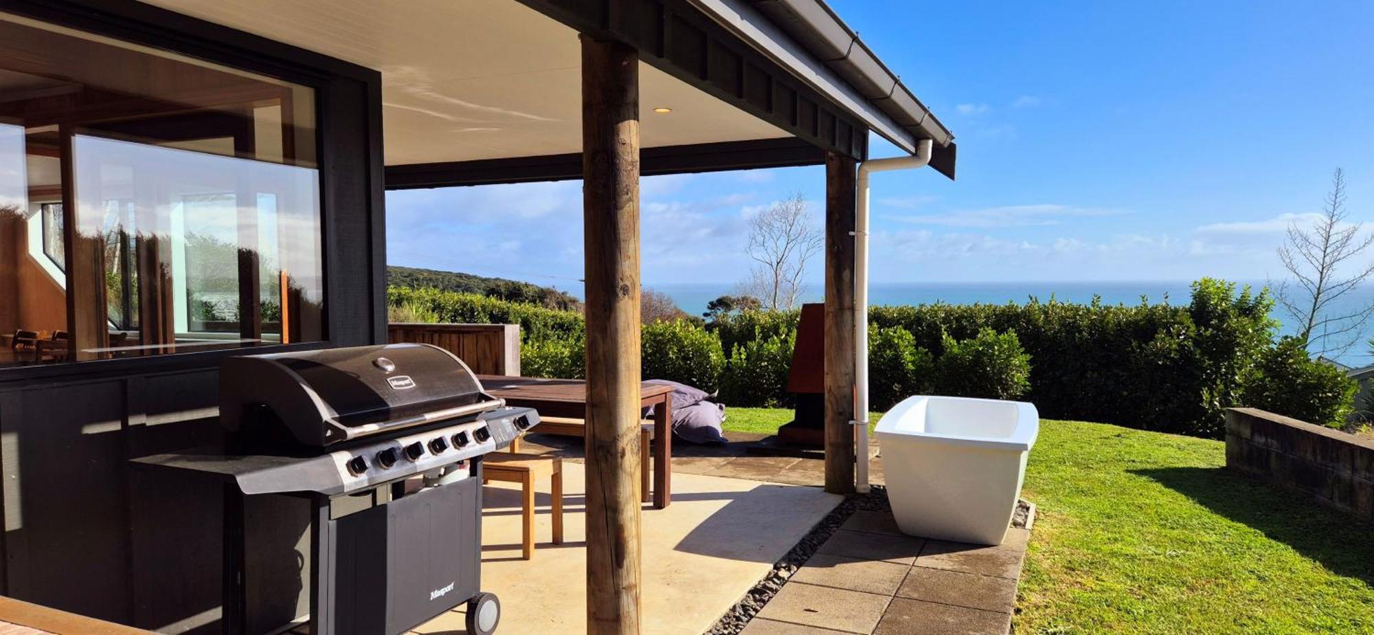 Tawa Whare Holiday Accommodation Raglan Exterior photo